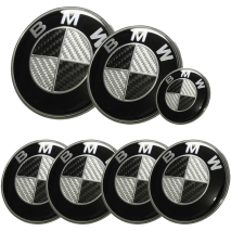 Afauto BMW Emblem Logo Badge Set